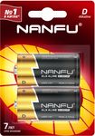Батарейка Nanfu щелочная блистер LR20 D 2шт