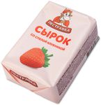 Творожный сырок Пестравка клубника 100г
