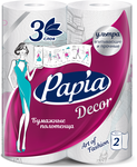Полотенце бумажное Paria Décor 3 сл. х 2рул.