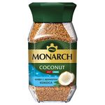 Кофе растворимый натуральный Монарх с ароматом кокоса 95г