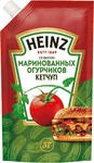 Кетчуп Heinz со вкусом маринованных огурчиков 320г д/п (16)