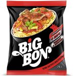 Лапша BIG BON БП Говядина + соус Томатный с базиликом 48*75г