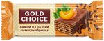 Вафли GOLD CHOICE в глазури с какао со вкусом абрикоса, 2,0кг