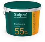 Майонез SolPro Провансаль классический 55% ведро 9,7 кг