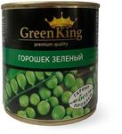 Горошек зеленый Green King стерилиз. в ж/б ключ 400г (сухой вес 240г)