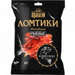 Ломтики филе горбуши в вакуумной упаковке 0,050кг