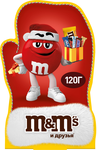 Новогодний подарок набор сладостей M&M'S и друзья Варежка, набор конфет M&M's, Mars, Bounty, Snickers, Milky Way, Twix, 120г