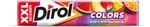 DIROL COLORS (КОЛОРС) XXL Ассорти фруктовых вкусов - жевательная резинка без сахара ароматизированная, 19г