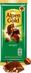 Шоколад молочный Alpen Gold Альпен Гольд с фундуком, 80г