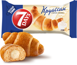 Круассан 7DAYS с кремом со вкусом "ваниль" 65 г