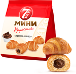 Мини круассаны 7DAYS c кремом "какао" 265 г