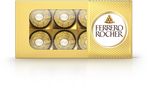 Конфеты Ferrero Rocher, молочный шоколад и лесной орех, 75г
