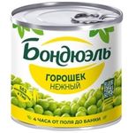 Горошек консервированный Bonduelle нежный 400г