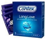 Презервативы Contex Long Love 3шт