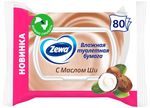 Туалетная бумага Влажная ZEMMA 80шт С Маслом Ши