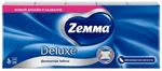 Носовые платки ZEMMA Deluxe10шт 3сл Деликатная Забота (спайка 10шт) *32