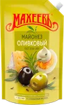 Майонез Махеев Оливковый 50,5% ДПДЗ 400 мл.